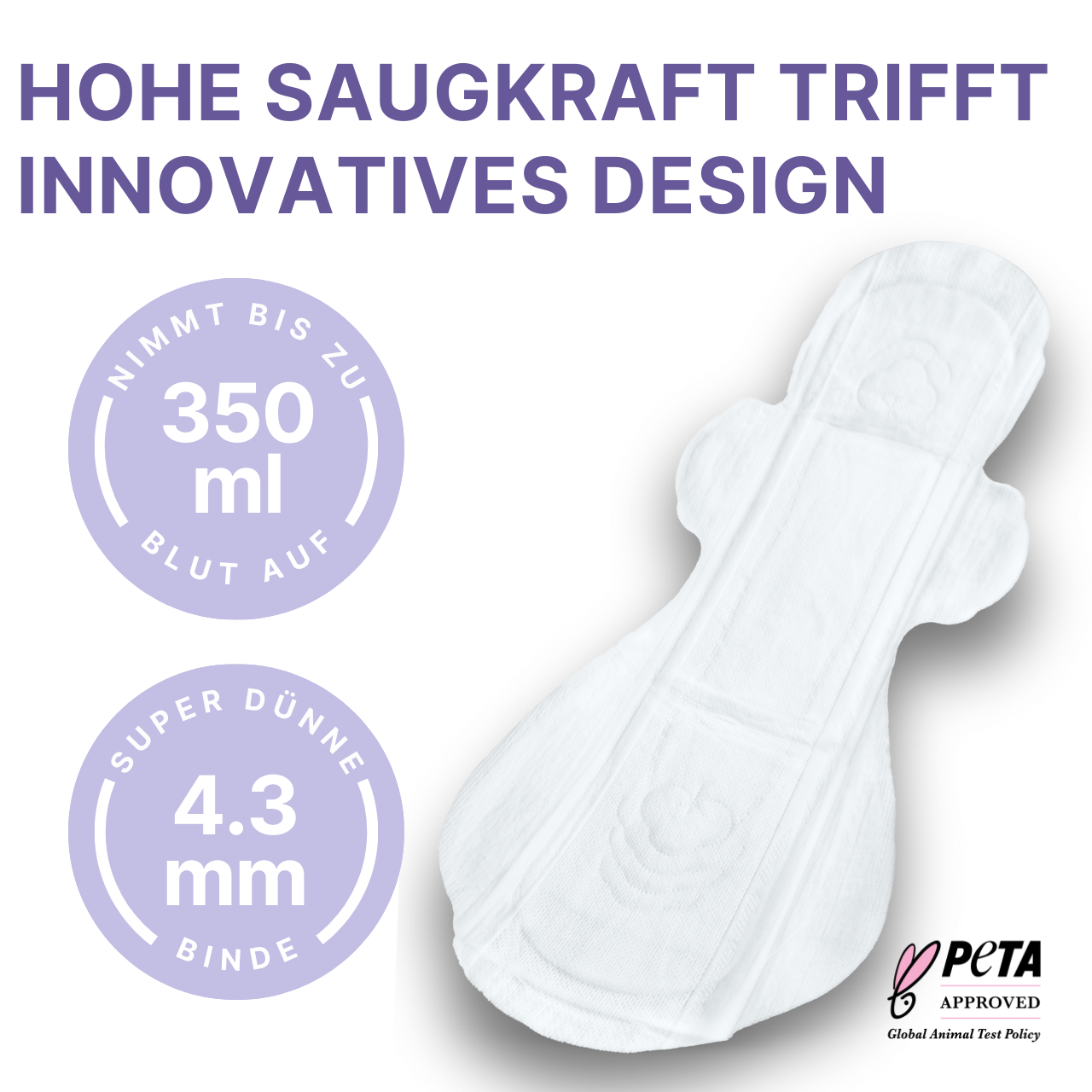 Wochenbettbinde Extra Stark - mit Hamamelis-Extrakt (16er Pack)