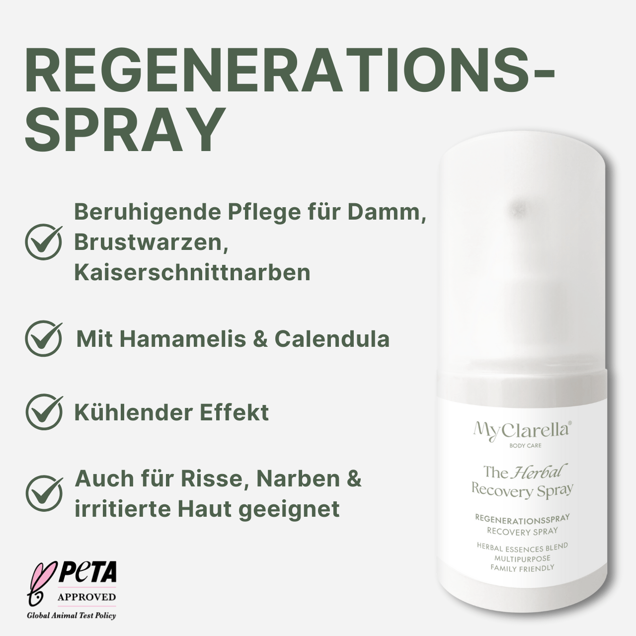 Mama Wochenbettbox - Vaginale oder Bauchgeburt - The Postpartum Recovery Kit - MyClarella