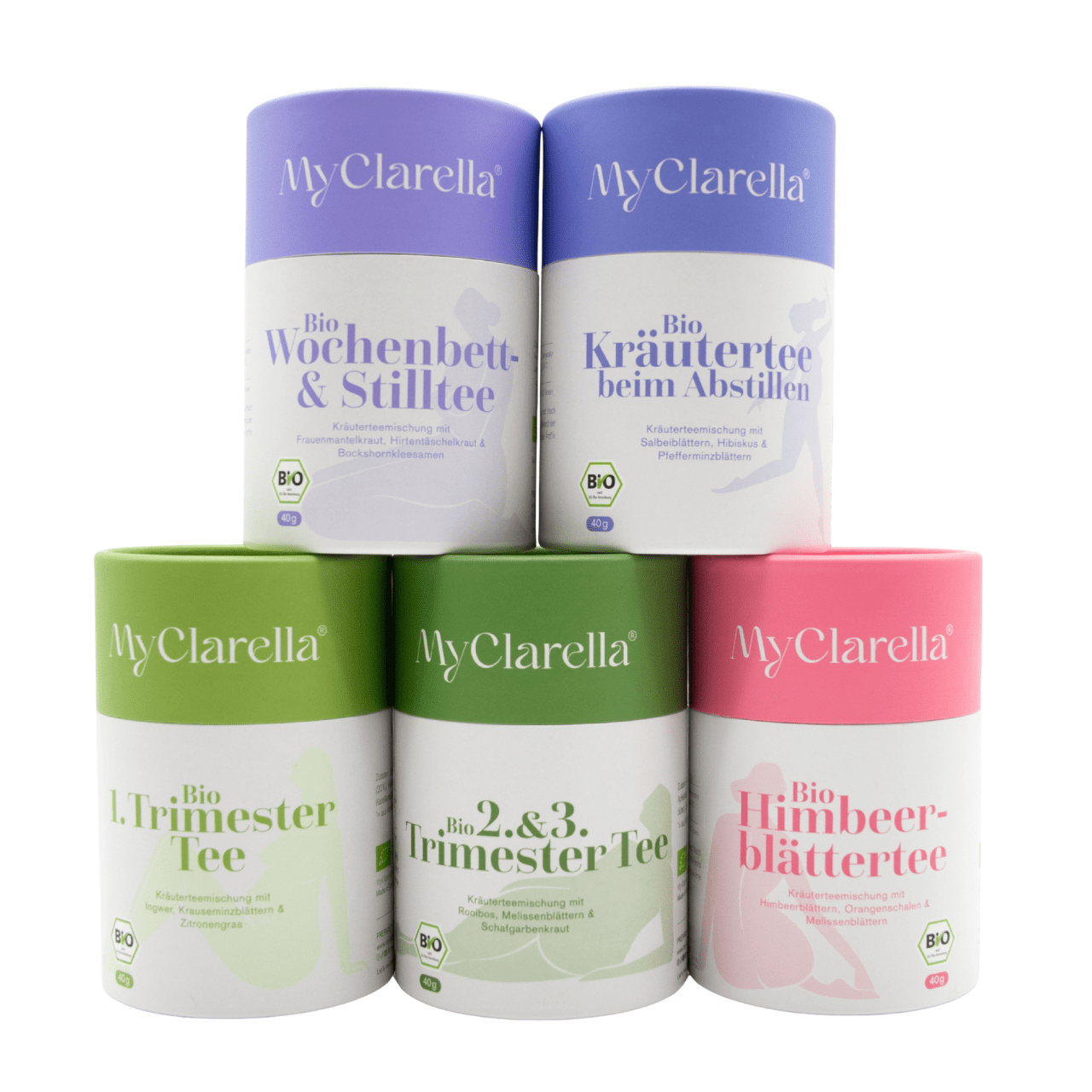 Tee - Bundle von Schwangerschaft bis Wochenbett - MyClarella