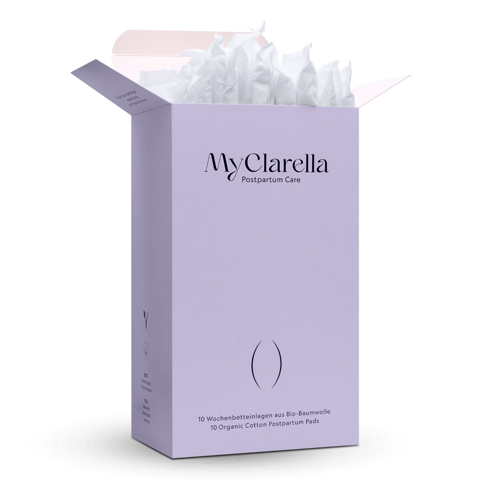 Bio-Wochenbetteinlagen (10er Pack) - MyClarella