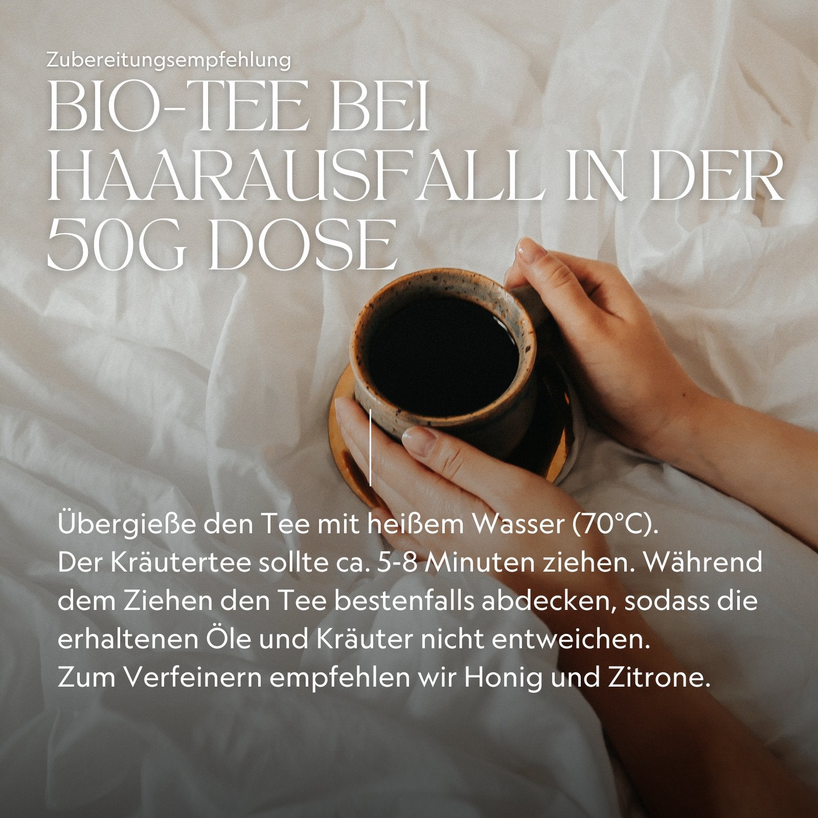 Bio-Tee bei Haarausfall 50g Dose - MyClarella
