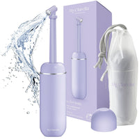 Intim - /Podusche - The Peri Bottle 380ml - MyClarella - mit Deckel und Transportbeutel, Wasserdruck mechanisch einstellbar, diskret, 380ml Füllmenge