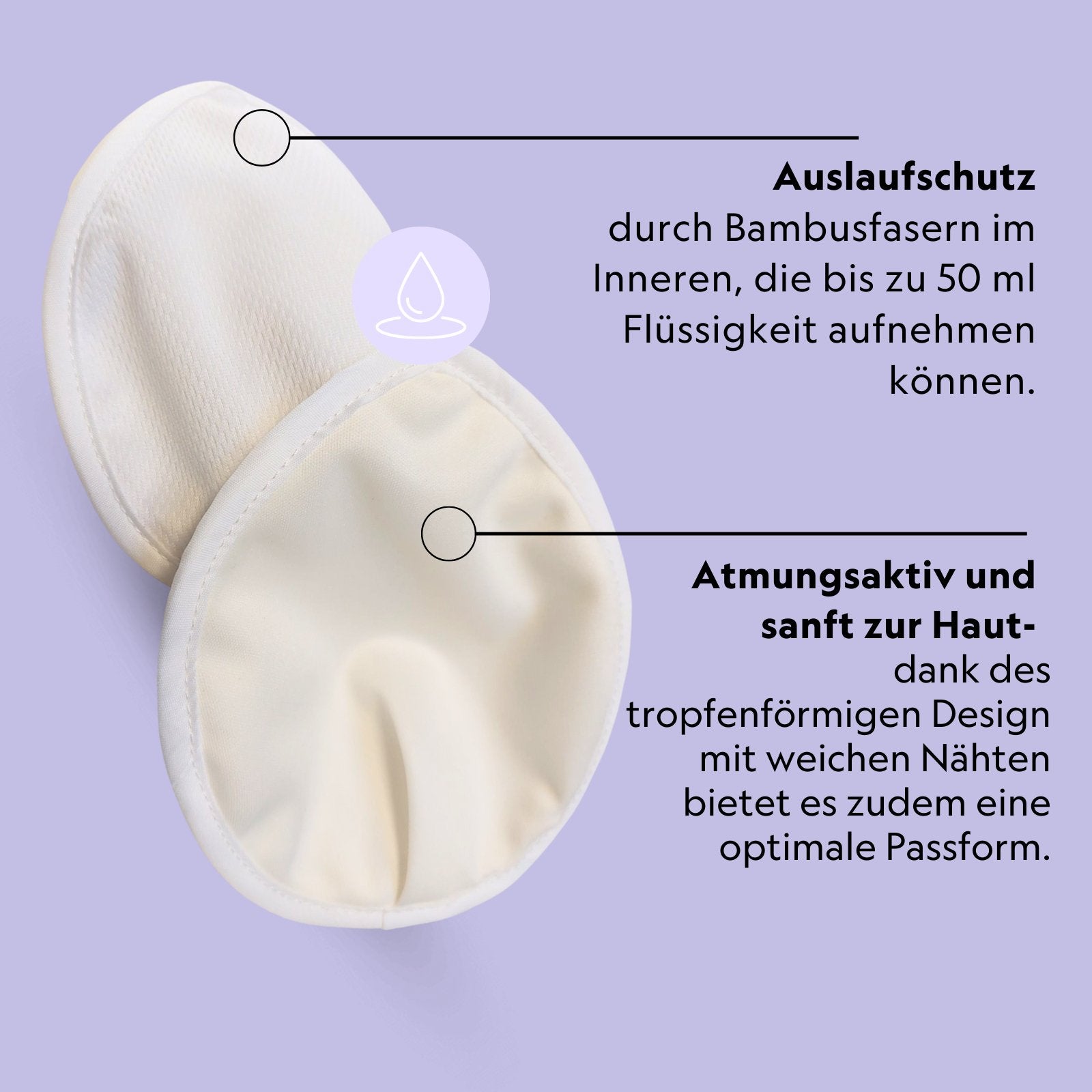 The Organic Nursing Pads - Waschbare Stilleinlagen - MyClarella