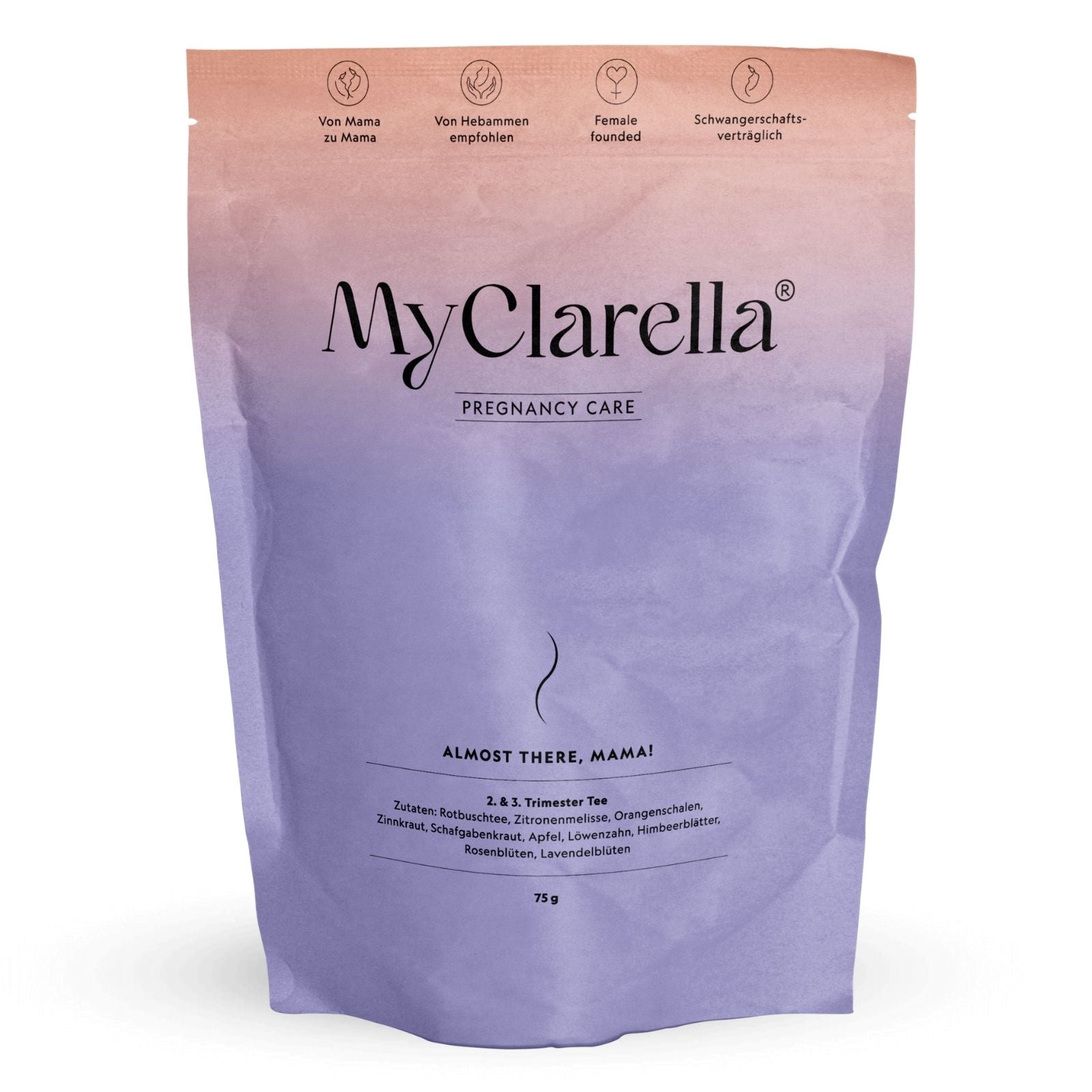 2./3. Trimester Tee - Almost there, Mama! - MyClarella