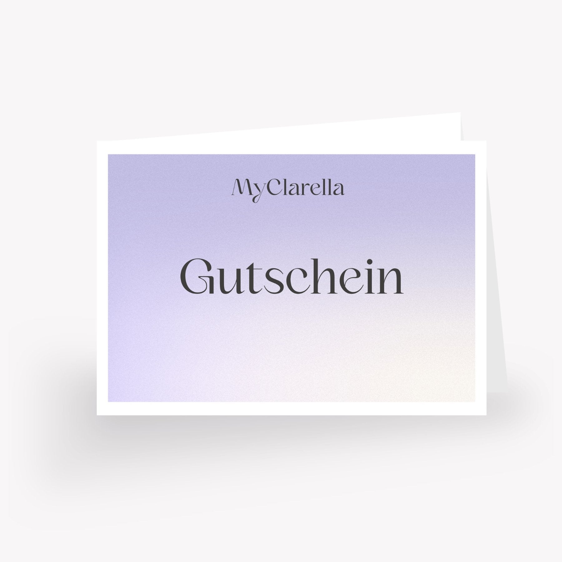 Geschenkgutschein von MyClarella - MyClarella