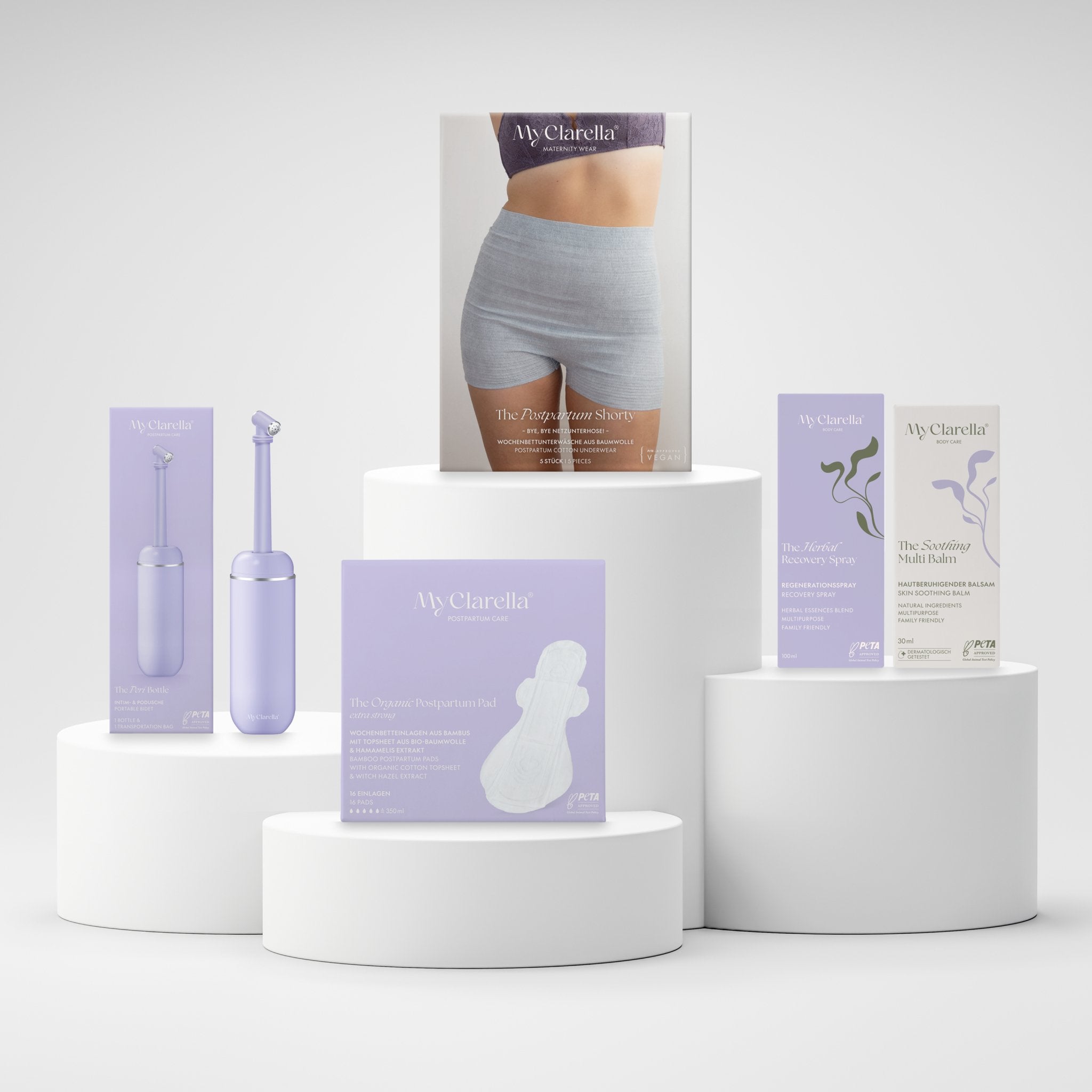 The Postpartum Recovery Kit - Wochenbettkit bei vaginaler oder Bauchgeburt - VORBESTELLUNG - MyClarella