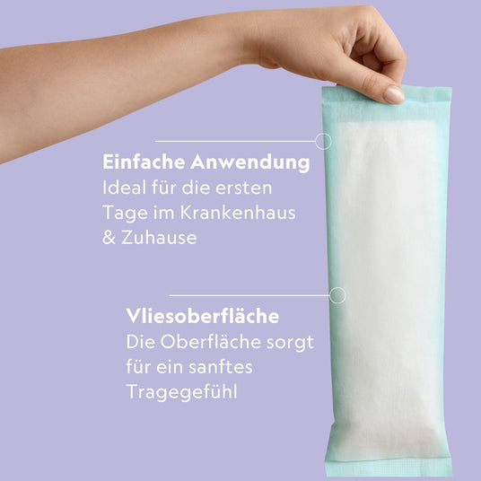 Wochenbett-Kühlbinden absorbierend & selbstkühlend (4er Pack) - MyClarella