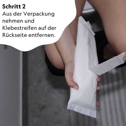 Wochenbett-Kühlbinden absorbierend & selbstkühlend (4er Pack) - MyClarella